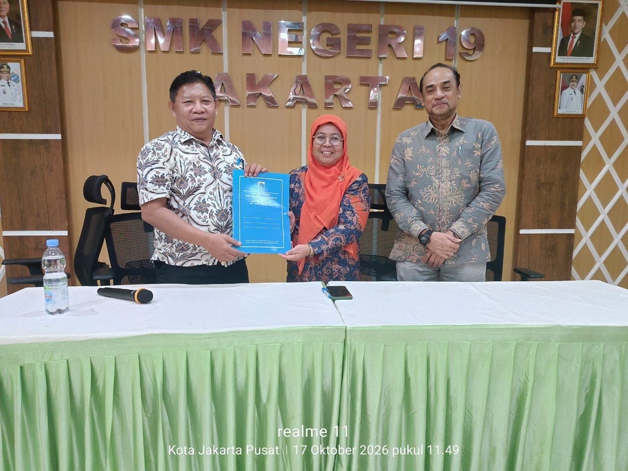 Visitasi Reakreditasi SMKN 19